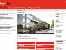 Tablet Screenshot of ivbe.ch